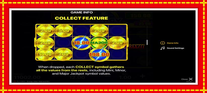 Slot machine Energy Joker with access to free game online, picture 6