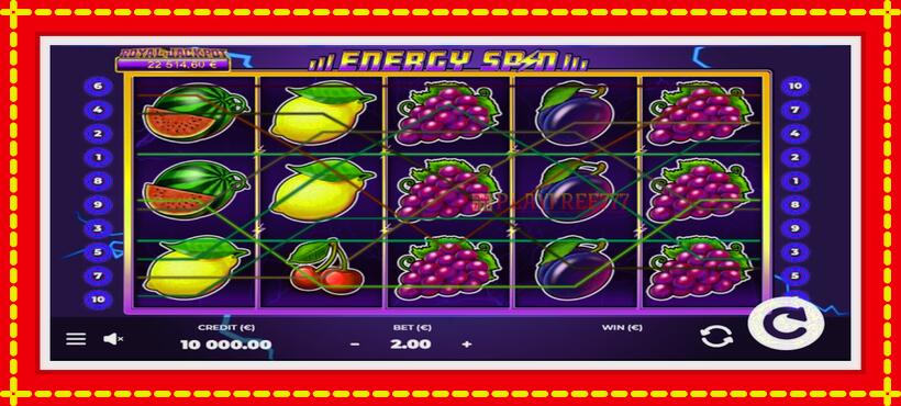 Slot machine Energy Respin with access to free game online, picture 1