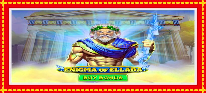 Slot machine Enigma of Ellada with access to free game online, picture 1