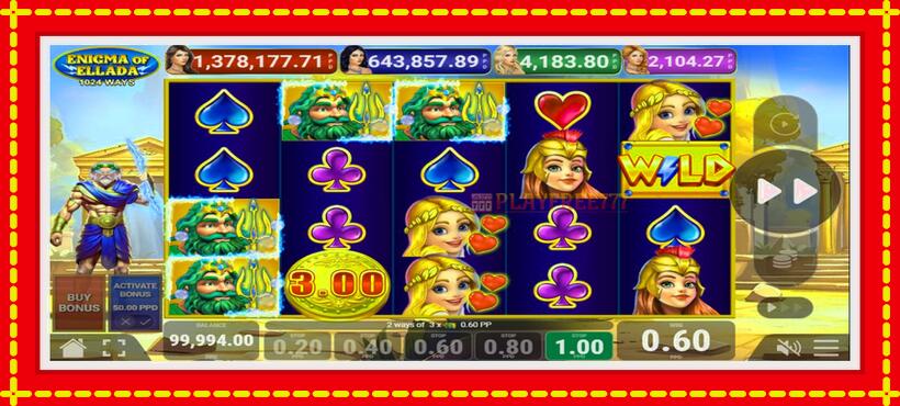 Slot machine Enigma of Ellada with access to free game online, picture 4