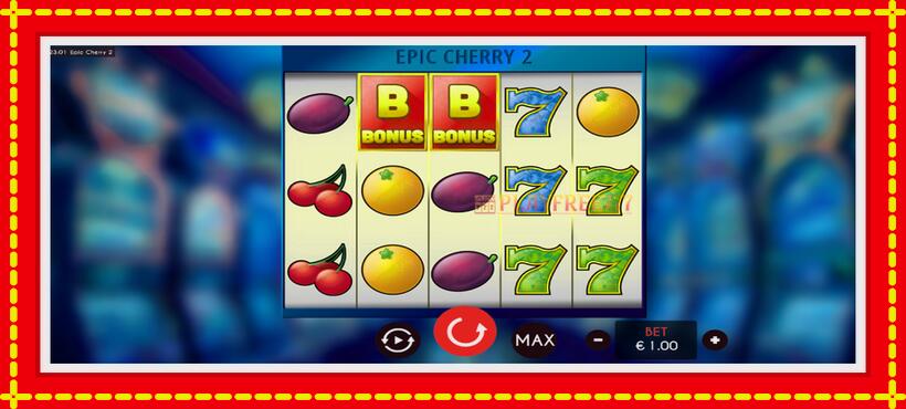 Slot machine Epic Cherry 2 with access to free game online, picture 2