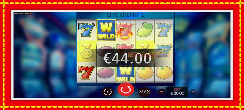 Slot machine Epic Cherry 2 with access to free game online, picture 3