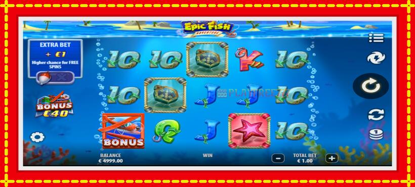 Slot machine Epic Fish Adventure with access to free game online, picture 2