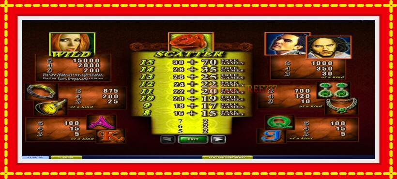 Slot machine Esmeralda with access to free game online, picture 4