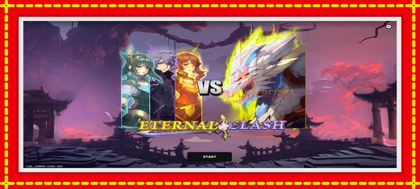 Slot machine Eternal Clash with access to free game online, picture 1