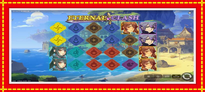 Slot machine Eternal Clash with access to free game online, picture 2