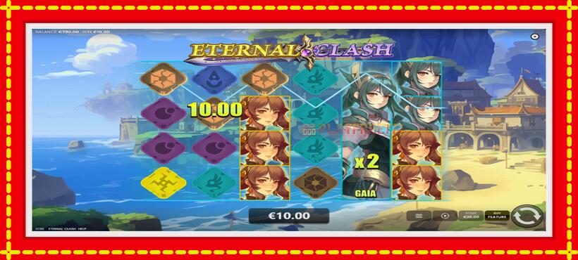 Slot machine Eternal Clash with access to free game online, picture 3