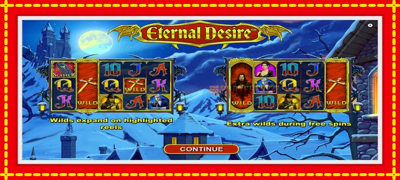 Slot machine Eternal Desire with access to free game online, picture 1