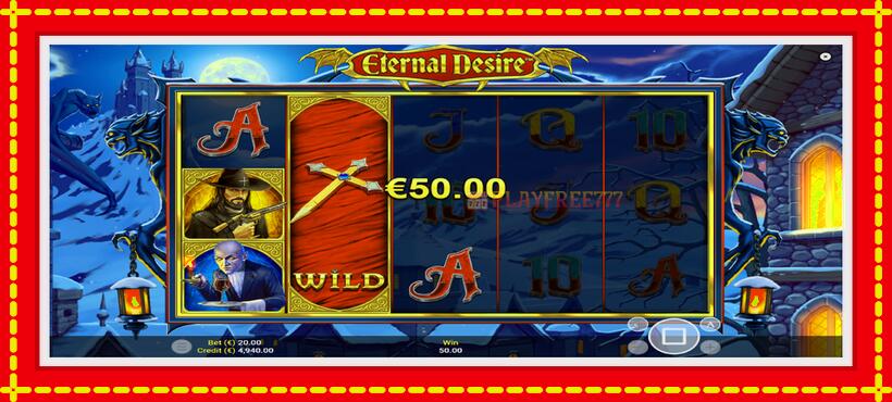 Slot machine Eternal Desire with access to free game online, picture 3