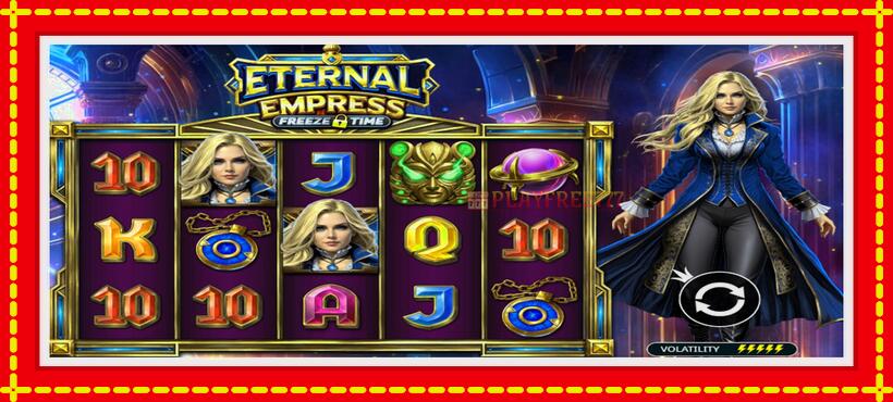 Slot machine Eternal Empress Freeze Time with access to free game online, picture 1