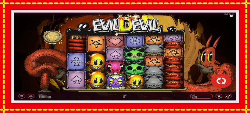 Slot machine Evil Devil with access to free game online, picture 2