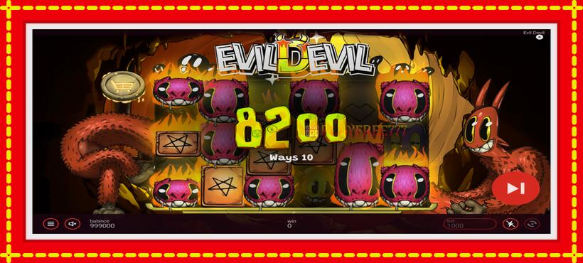 Slot machine Evil Devil with access to free game online, picture 3