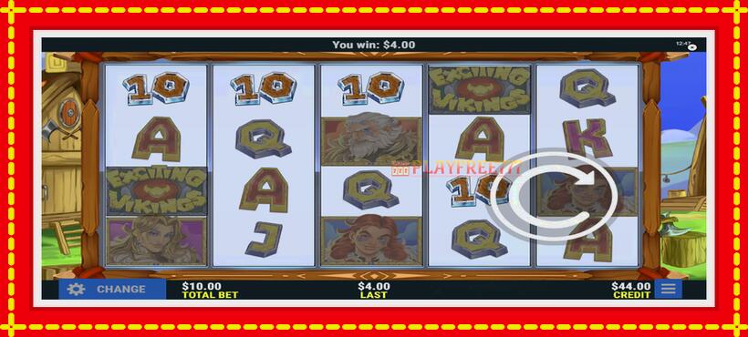 Slot machine Exciting Vikings with access to free game online, picture 2