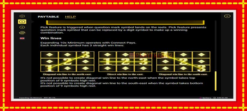 Slot machine Expanding 10x Minimum with access to free game online, picture 5