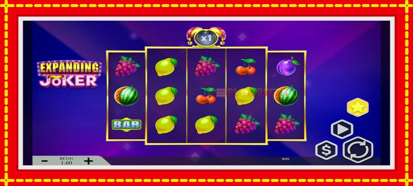 Slot machine Expanding Joker with access to free game online, picture 2