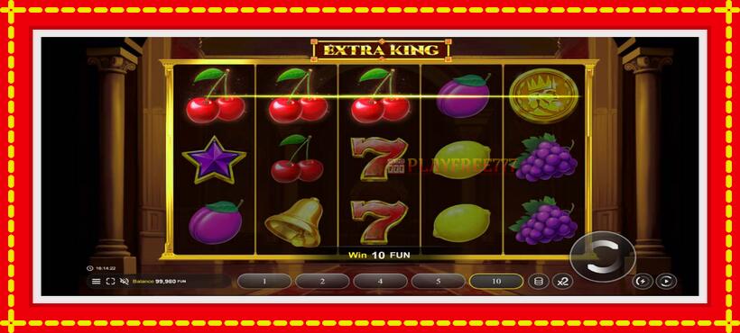 Slot machine Extra King with access to free game online, picture 3