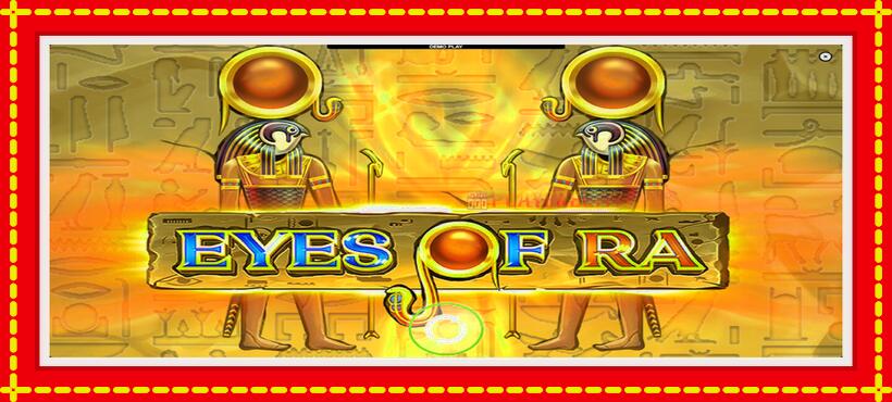 Slot machine Eyes of Ra with access to free game online, picture 1