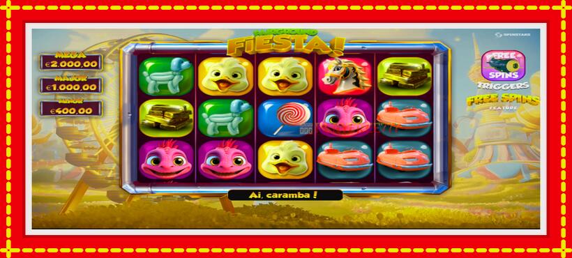 Slot machine Fairground Fiesta with access to free game online, picture 6