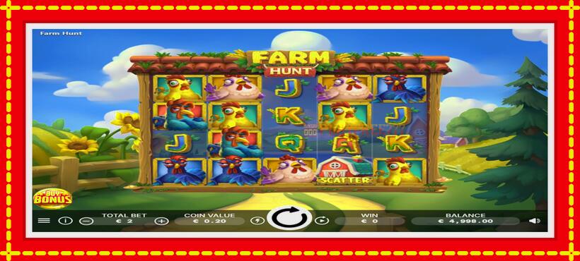 Slot machine Farm Hunt with access to free game online, picture 2