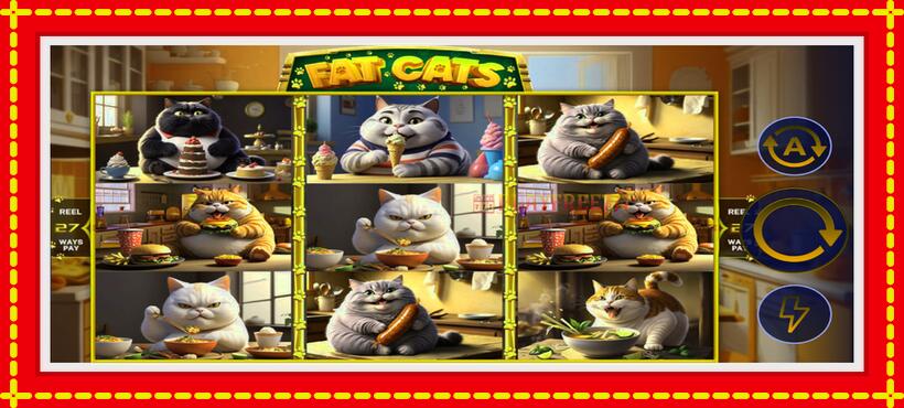 Slot machine Fat Cats with access to free game online, picture 2