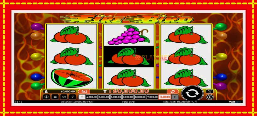 Slot machine Fire Bird with access to free game online, picture 2