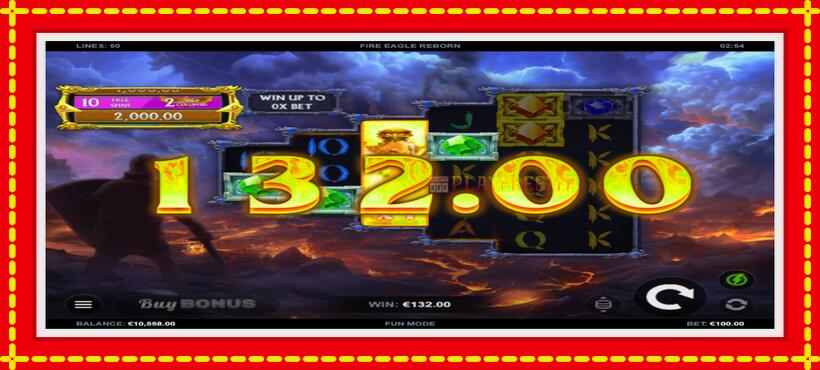 Slot machine Fire Eagle Reborn with access to free game online, picture 2