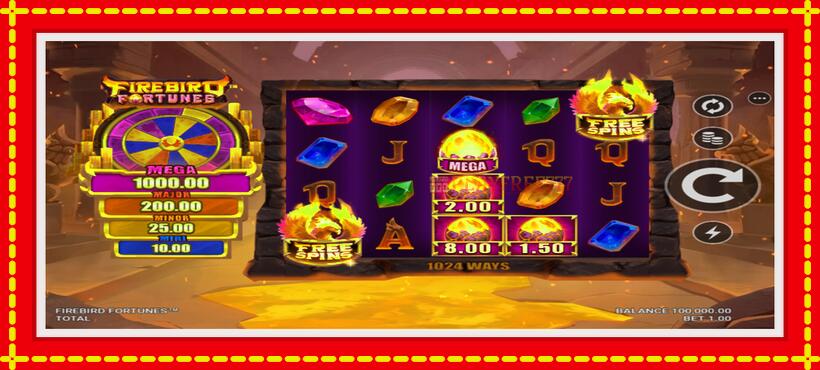 Slot machine Firebird Fortunes with access to free game online, picture 2