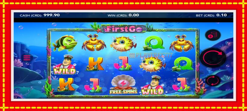 Slot machine FirstGo with access to free game online, picture 1