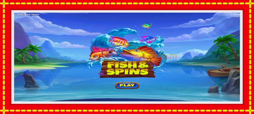 Slot machine Fish & Spins with access to free game online, picture 1