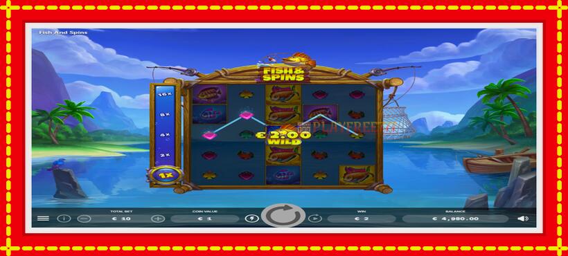 Slot machine Fish & Spins with access to free game online, picture 3