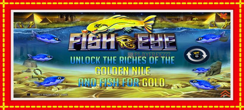 Slot machine Fish Eye with access to free game online, picture 1