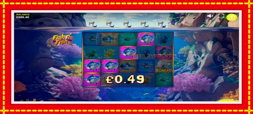 Slot machine Fish n Fish with access to free game online, picture 3