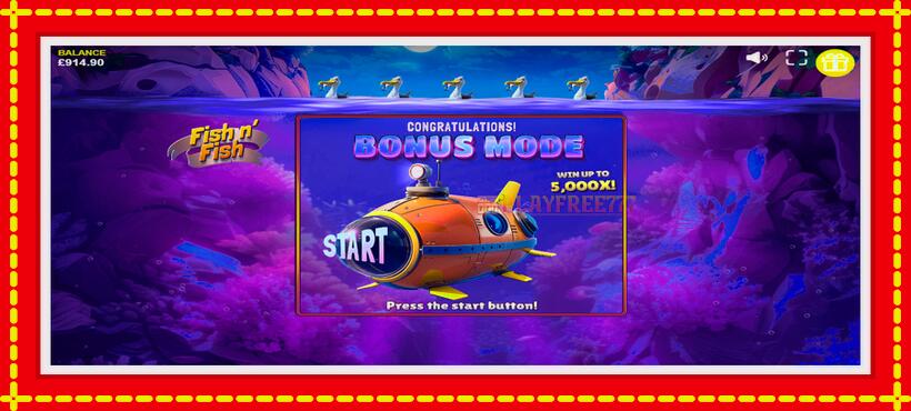 Slot machine Fish n Fish with access to free game online, picture 6