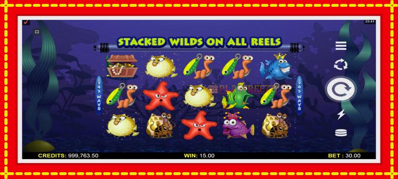 Slot machine Fish Party with access to free game online, picture 2