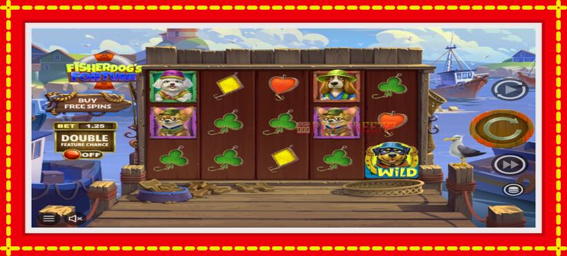 Slot machine Fisherdogs Fortune with access to free game online, picture 1