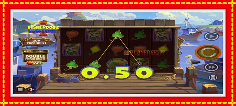 Slot machine Fisherdogs Fortune with access to free game online, picture 4