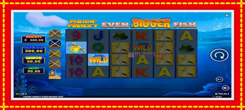 Slot machine Fishin Frenzy Even Bigger Fish with access to free game online, picture 4