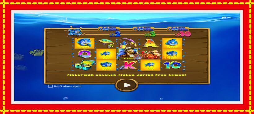 Slot machine Fishin The Biggest with access to free game online, picture 2