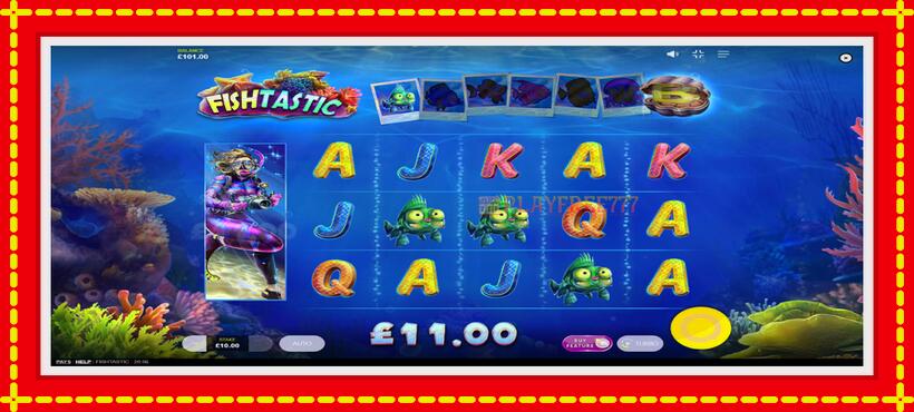 Slot machine Fishtastic with access to free game online, picture 3