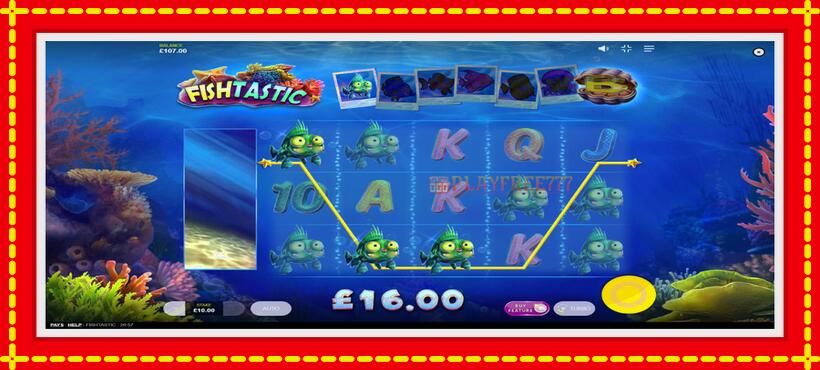 Slot machine Fishtastic with access to free game online, picture 4