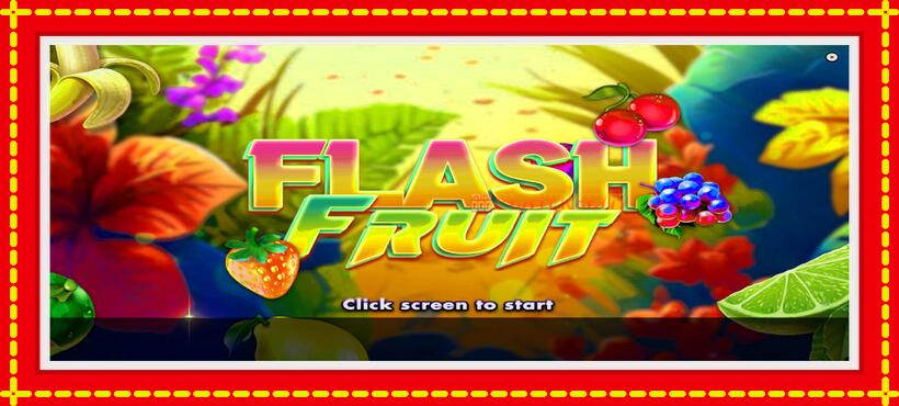 Slot machine Flash Fruit with access to free game online, picture 1