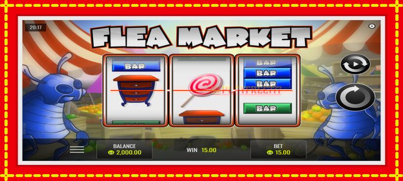 Slot machine Flea Market with access to free game online, picture 2