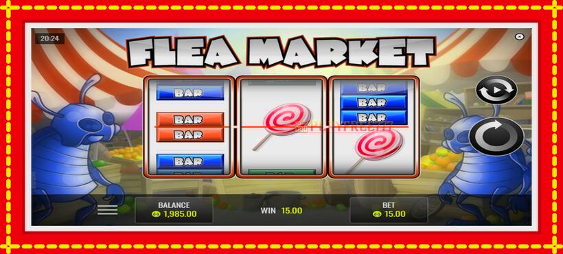 Slot machine Flea Market with access to free game online, picture 3