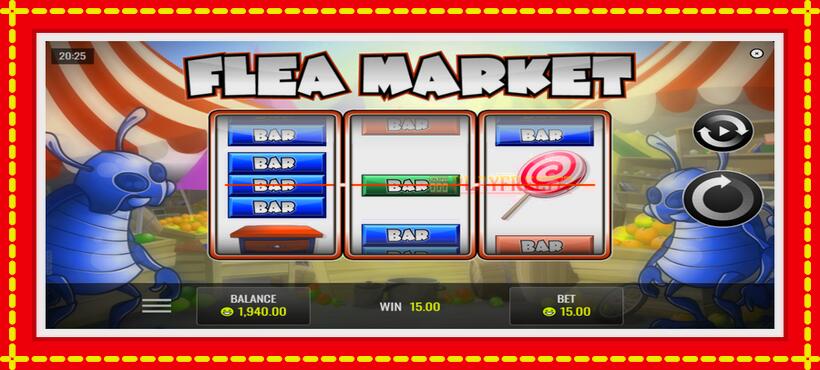 Slot machine Flea Market with access to free game online, picture 4