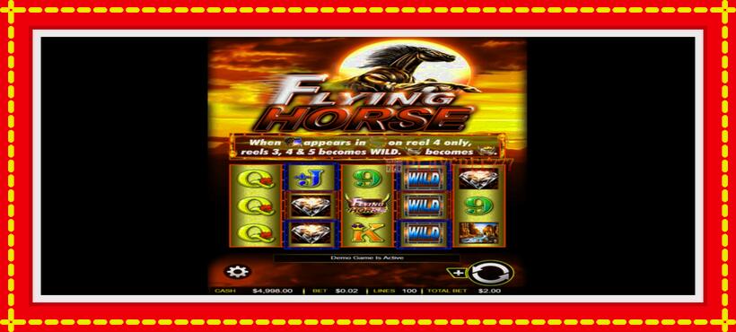 Slot machine Flying Horse with access to free game online, picture 2