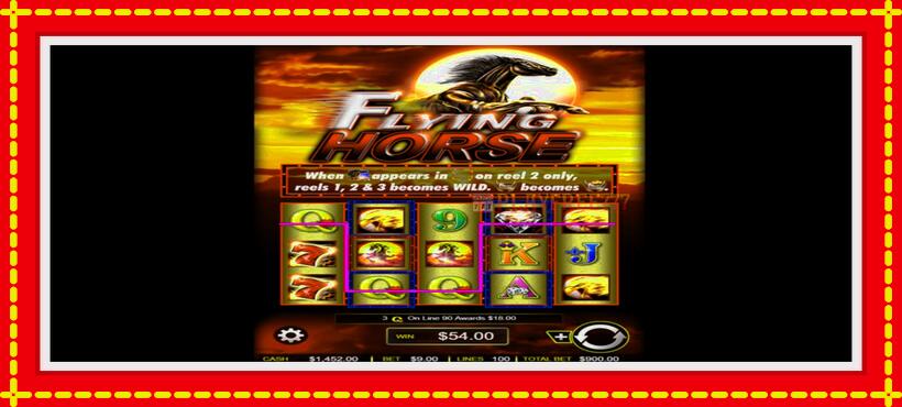 Slot machine Flying Horse with access to free game online, picture 3