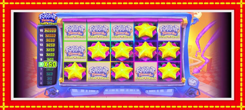 Slot machine Fondant Favourites Star Trail with access to free game online, picture 4