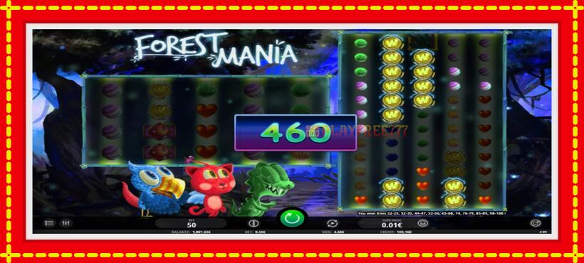 Slot machine Forest Mania with access to free game online, picture 3