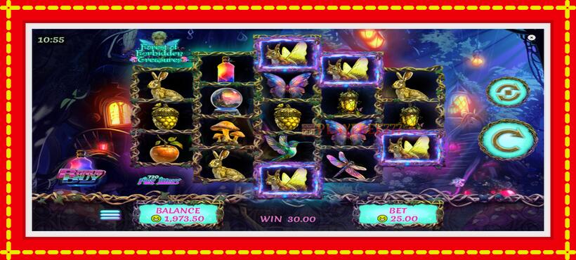 Slot machine Forest of Forbidden Treasures with access to free game online, picture 4