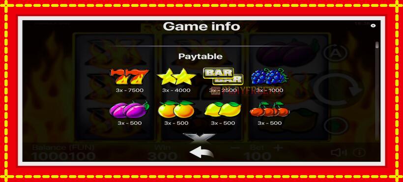 Slot machine Fortune 27 with access to free game online, picture 6